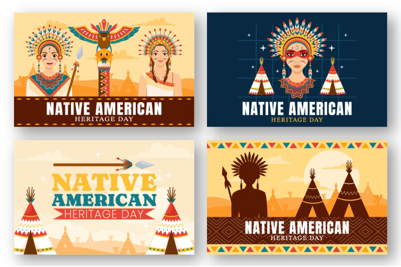 12-native-american-heritage-month-day-illustration