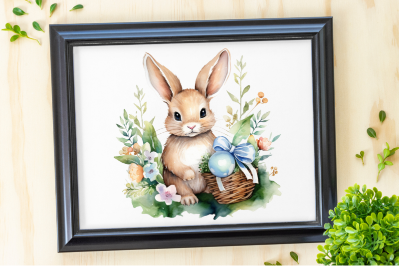 easter-bunny-watercolor-clipart-bundle