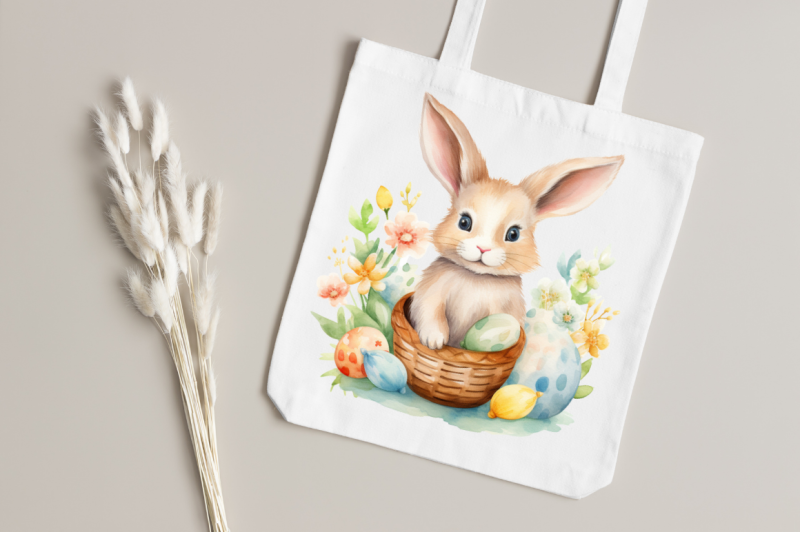 easter-bunny-watercolor-clipart-bundle