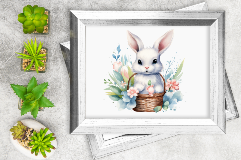 easter-bunny-watercolor-clipart-bundle