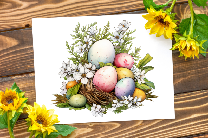 eggs-easter-day-sublimation-single-clipart