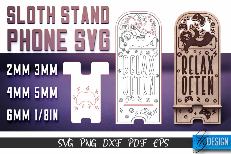 sloth-stand-phone-svg-svg-design