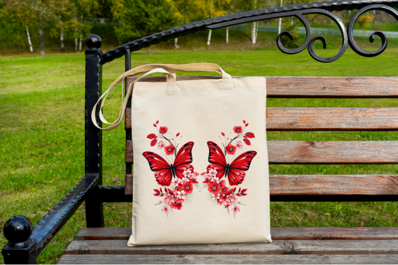 floral-red-butterfly-couple-clipart-bundle