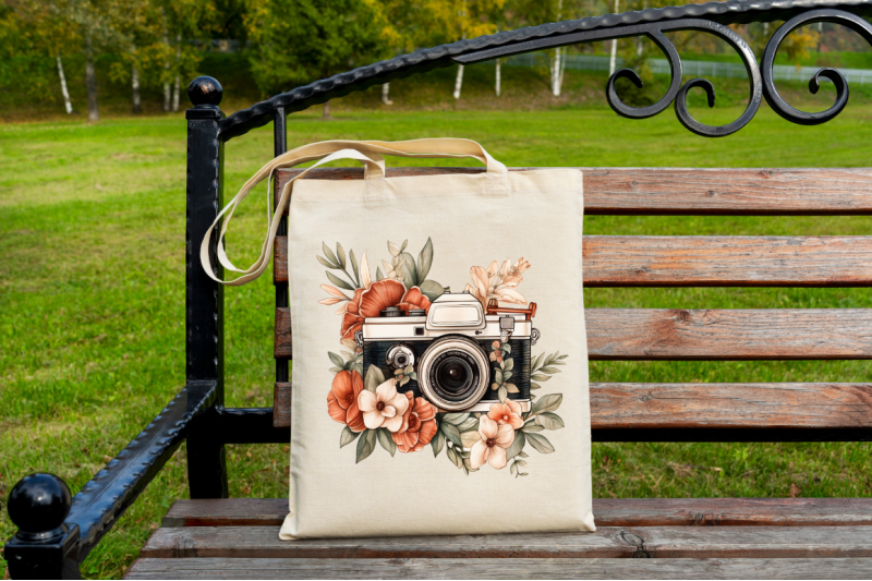 floral-vintage-camera-clipart-bundle