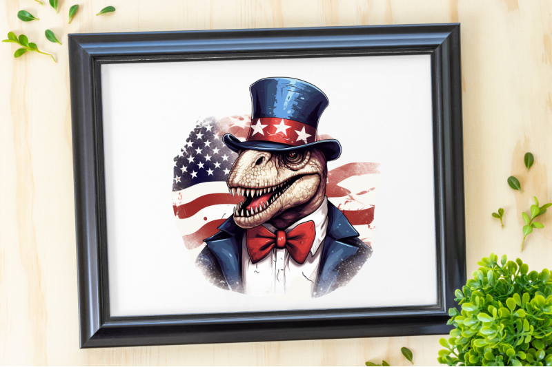 funny-4th-of-july-t-rex-sublimation-clipart-bundle