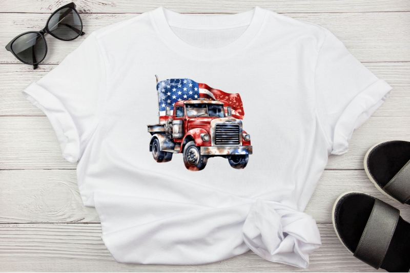 patriotic-truck-sublimation-clipart-bundle