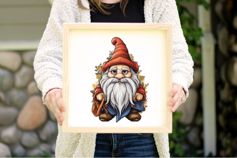 scary-gnome-sublimation-clipart-bundle