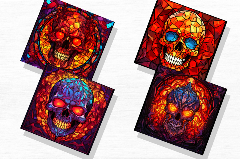 fiery-skulls-halloween-stained-glass-bundle