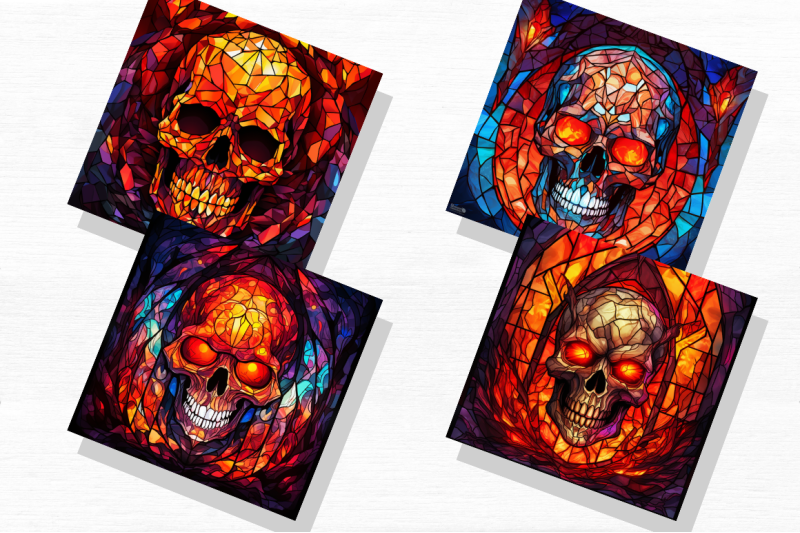 fiery-skulls-halloween-stained-glass-bundle