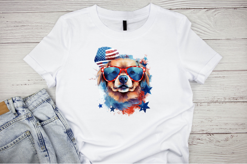 4th-of-july-dogs-watercolor-sublimation