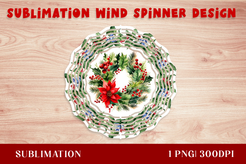 watercolor-christmas-poinsettia-wind-spinner