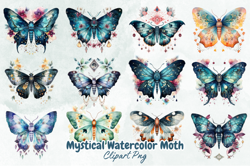 mystical-watercolor-moth-clipart