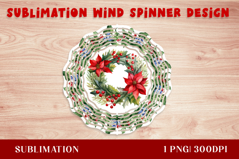 watercolor-christmas-poinsettia-wind-spinner