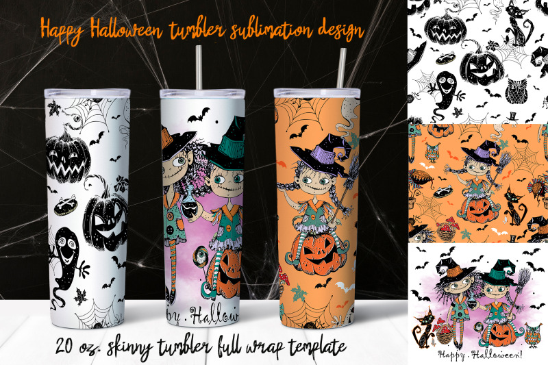 happy-halloween-tumbler-sublimation-design-20-oz-skinny-png