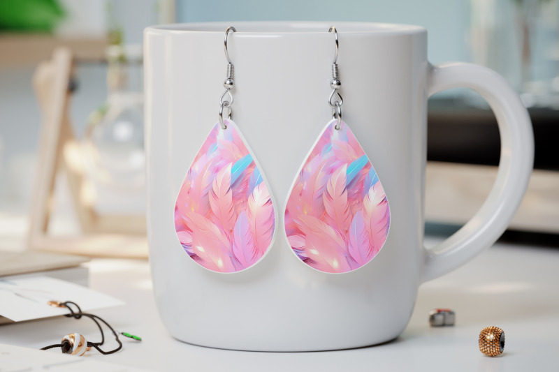 pastel-feathers-earrings-sublimation-boho-earring-template