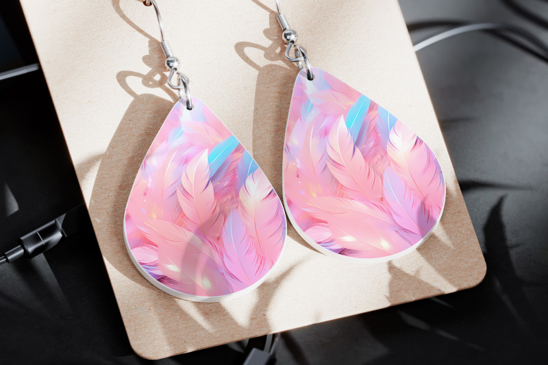 pastel-feathers-earrings-sublimation-boho-earring-template