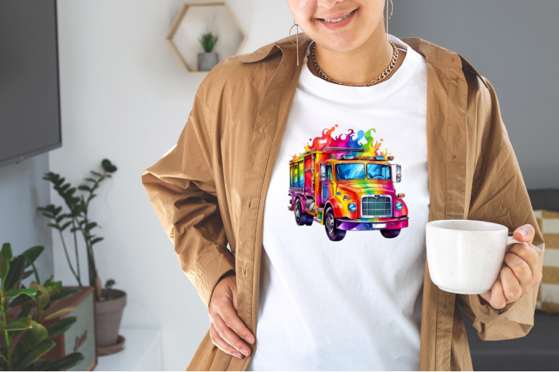 rainbow-color-fire-truck-sublimation