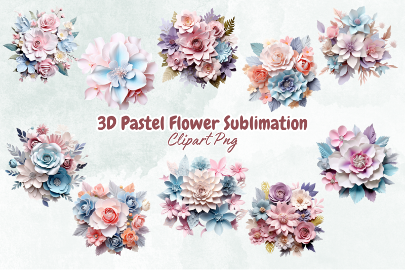 3d-pastel-flower-sublimation-clipart