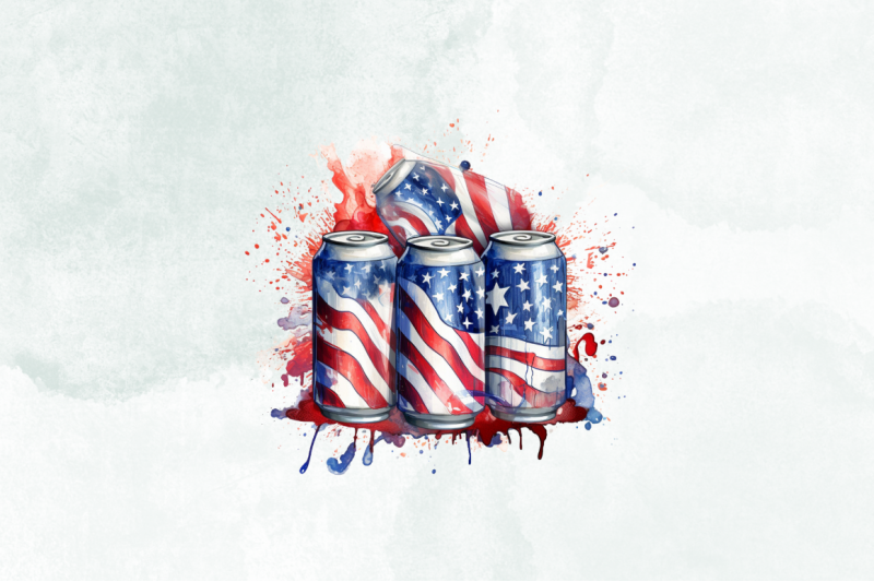 4th-of-july-beer-can-sublimation-clipart