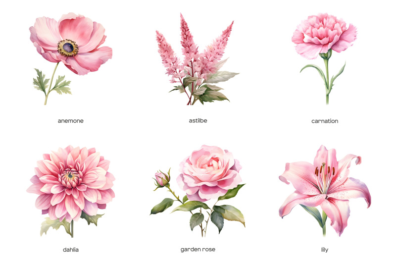 watercolor-pink-wedding-flowers-clipart-pastel-pink-flower-clip-art