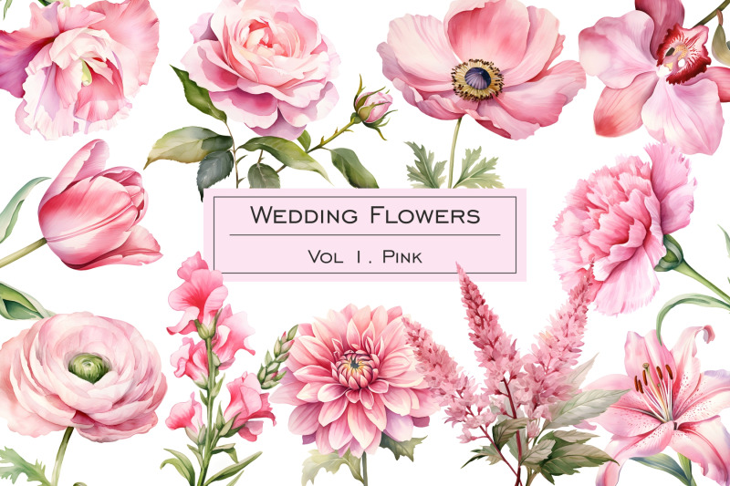 watercolor-pink-wedding-flowers-clipart-pastel-pink-flower-clip-art