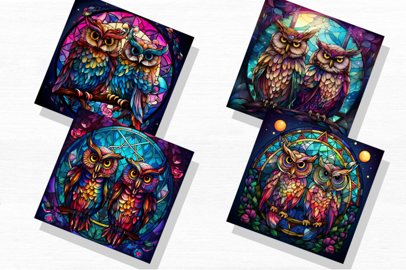 stained-glass-mystical-owls-cool-clipart-bundle