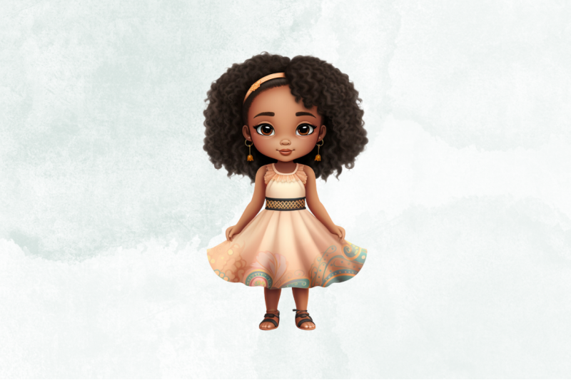 juneteenth-girl-sublimation-clipart