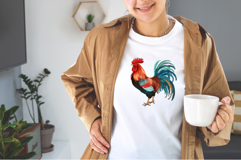 rooster-sublimation-clipart-bundle