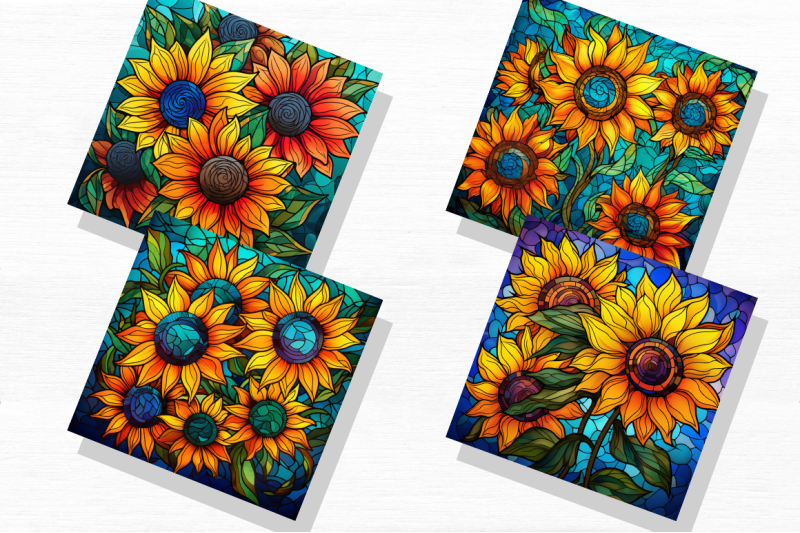 stained-glass-sunflowers-sublimation-bundle