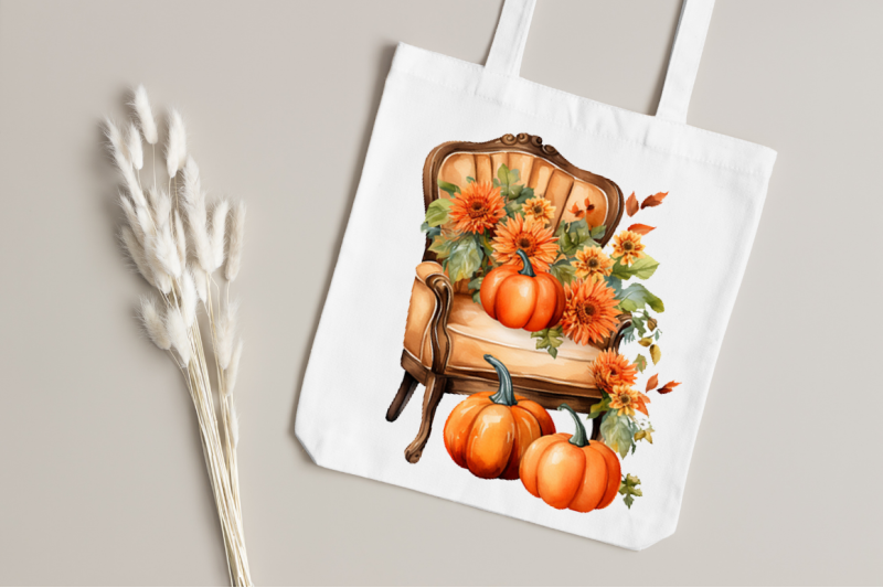 autumn-chairs-watercolor-pumpkins-backgrounds-bundle