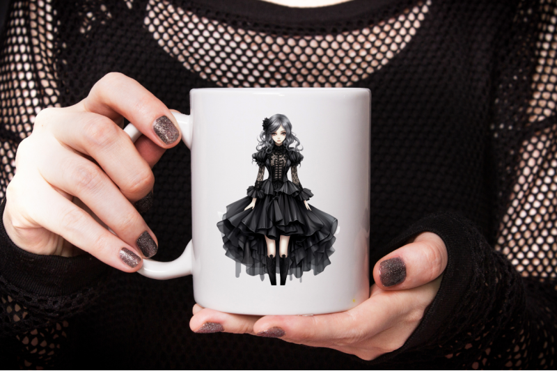 gothic-fashion-girl-sublimation-bundle