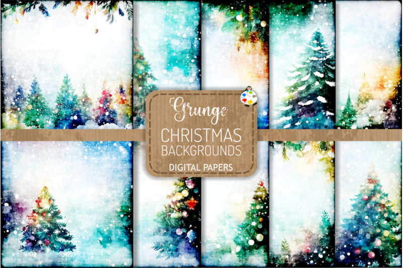 grunge-christmas-tree-background-papers