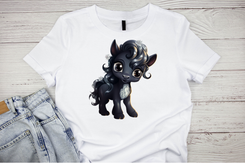 cute-black-unicorn-clipart