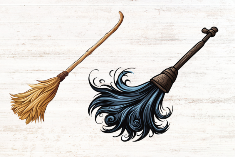 broomstick-clipart-bundle