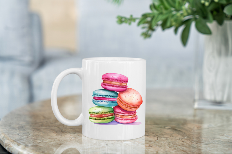 colorful-macaroons-watercolor-clipart