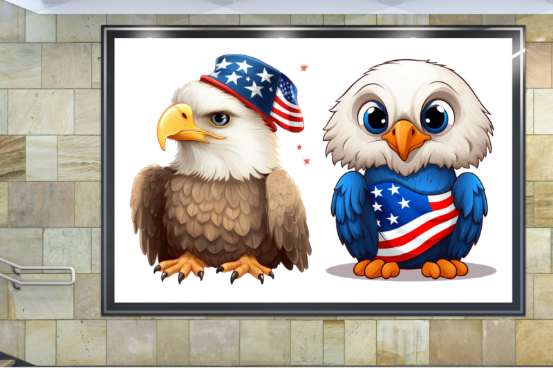 cute-baby-bald-eagle-4th-of-july-clipart