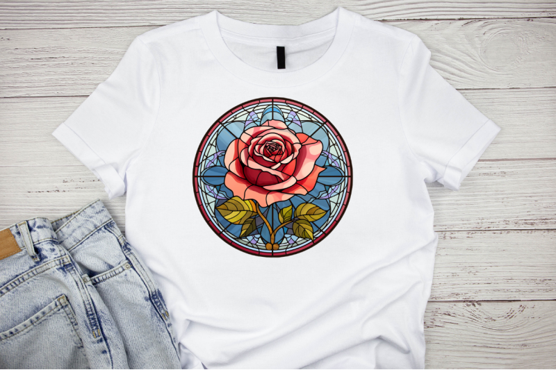 stained-glass-rose-feild-art-bundle