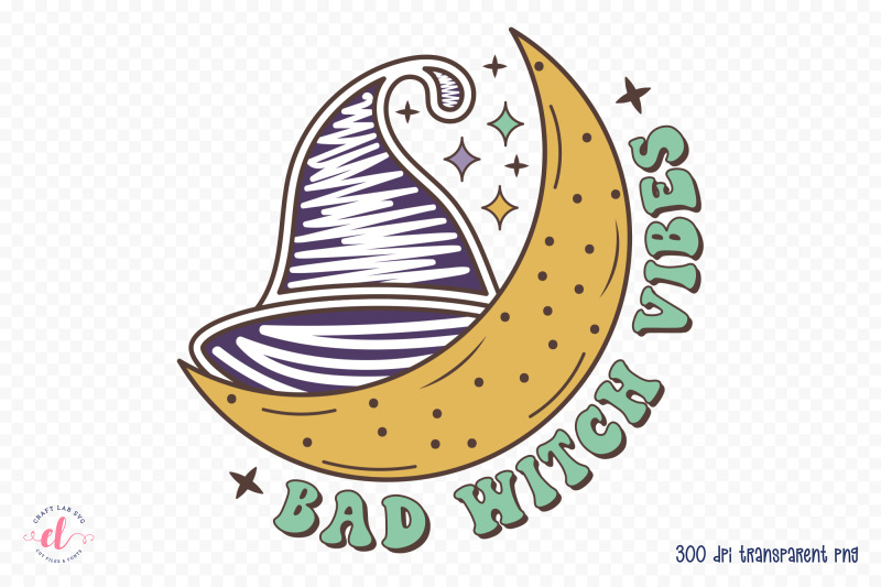 bad-witch-vibes-retro-halloween-png