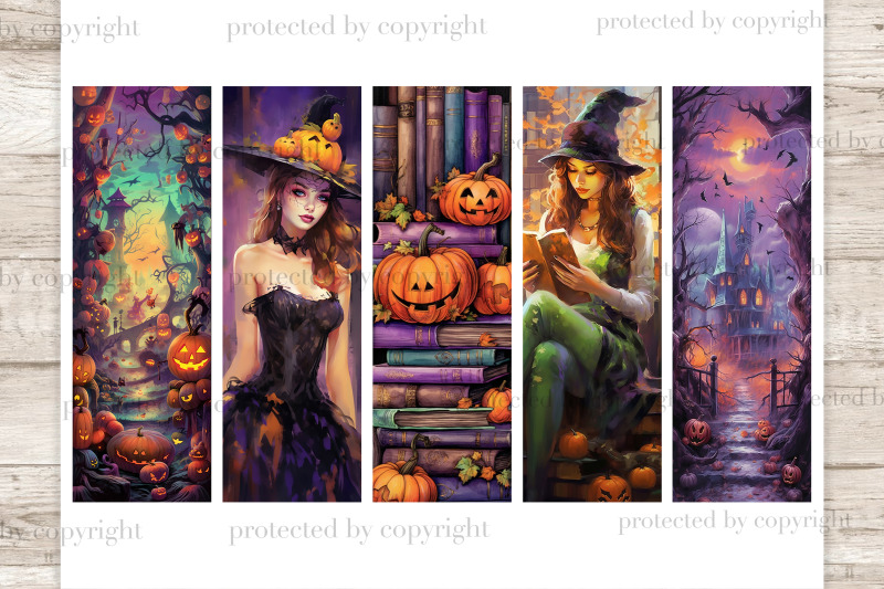 halloween-bookmarks-printable-whimsical-halloween