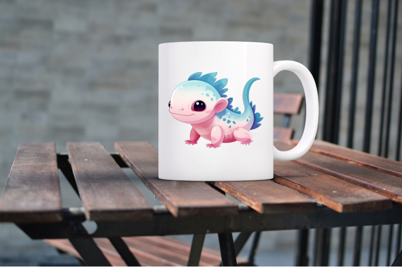 cute-axolotl-sublimation-clipart-bundle