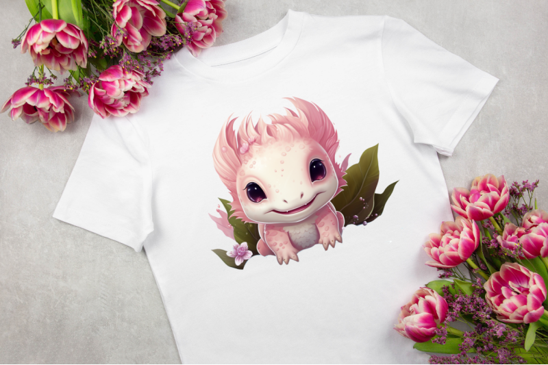 cute-axolotl-sublimation-clipart-bundle