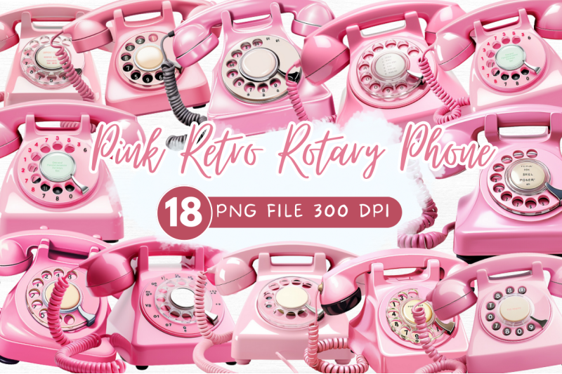 pink-retro-rotary-phone-clipart