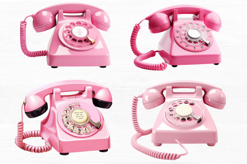 pink-retro-rotary-phone-clipart