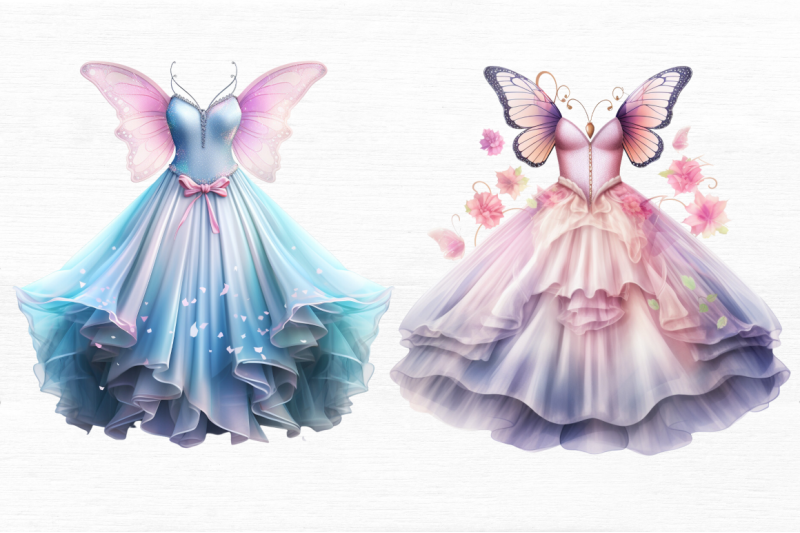 pretty-fairy-dress-clipart