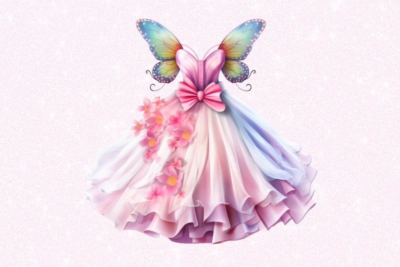 pretty-fairy-dress-clipart