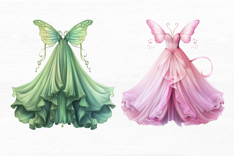 pretty-fairy-dress-clipart