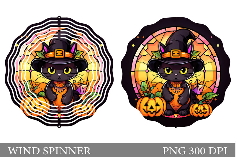 cute-black-cat-wind-spinner-halloween-wind-spinner-design