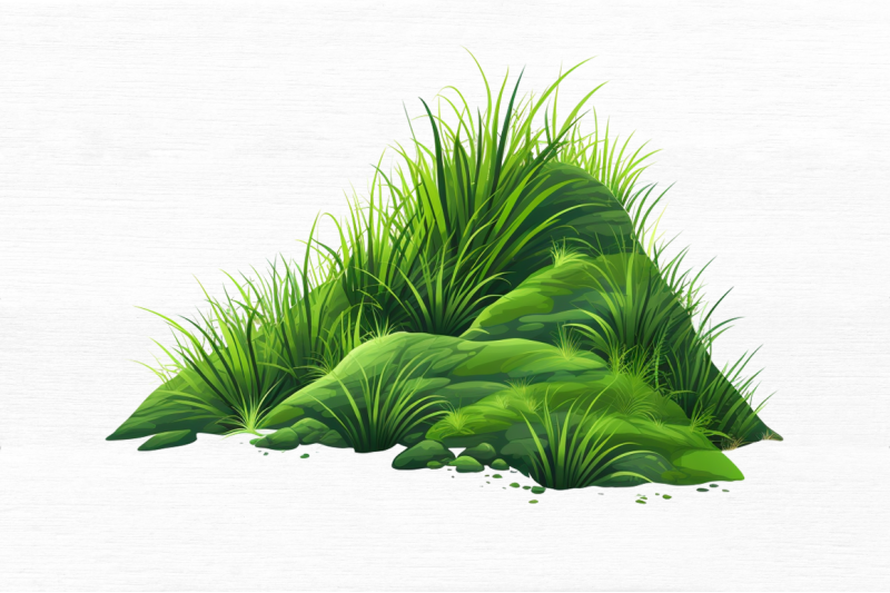 slope-with-grass-sublimation-clipart-bundle