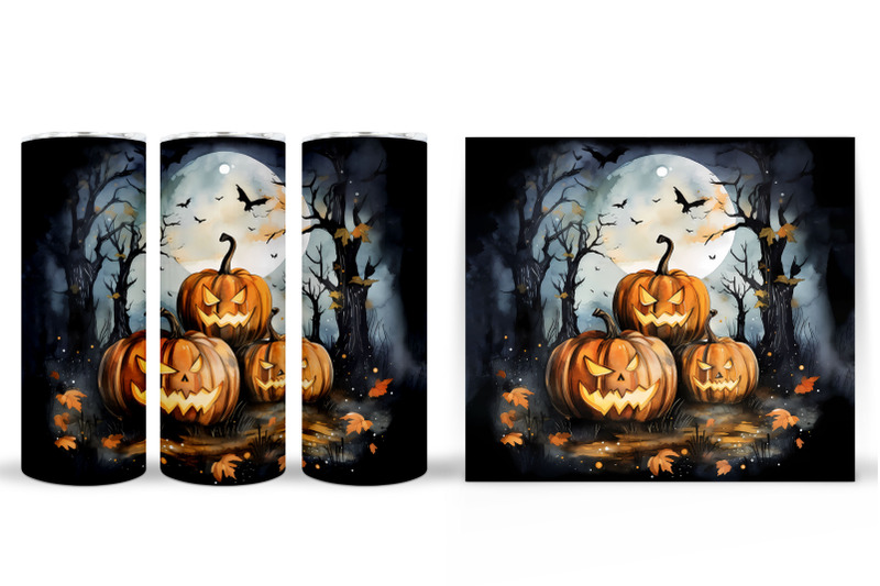scary-pumpkins-tumbler-design-halloween-tumbler-sublimation