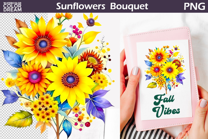 sunflowers-bouquet-clipart-fall-flowers-clipart-nbsp